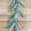 Sale Decorator's Warehouse 60” Real-Touch Flocked Norfolk Garland
