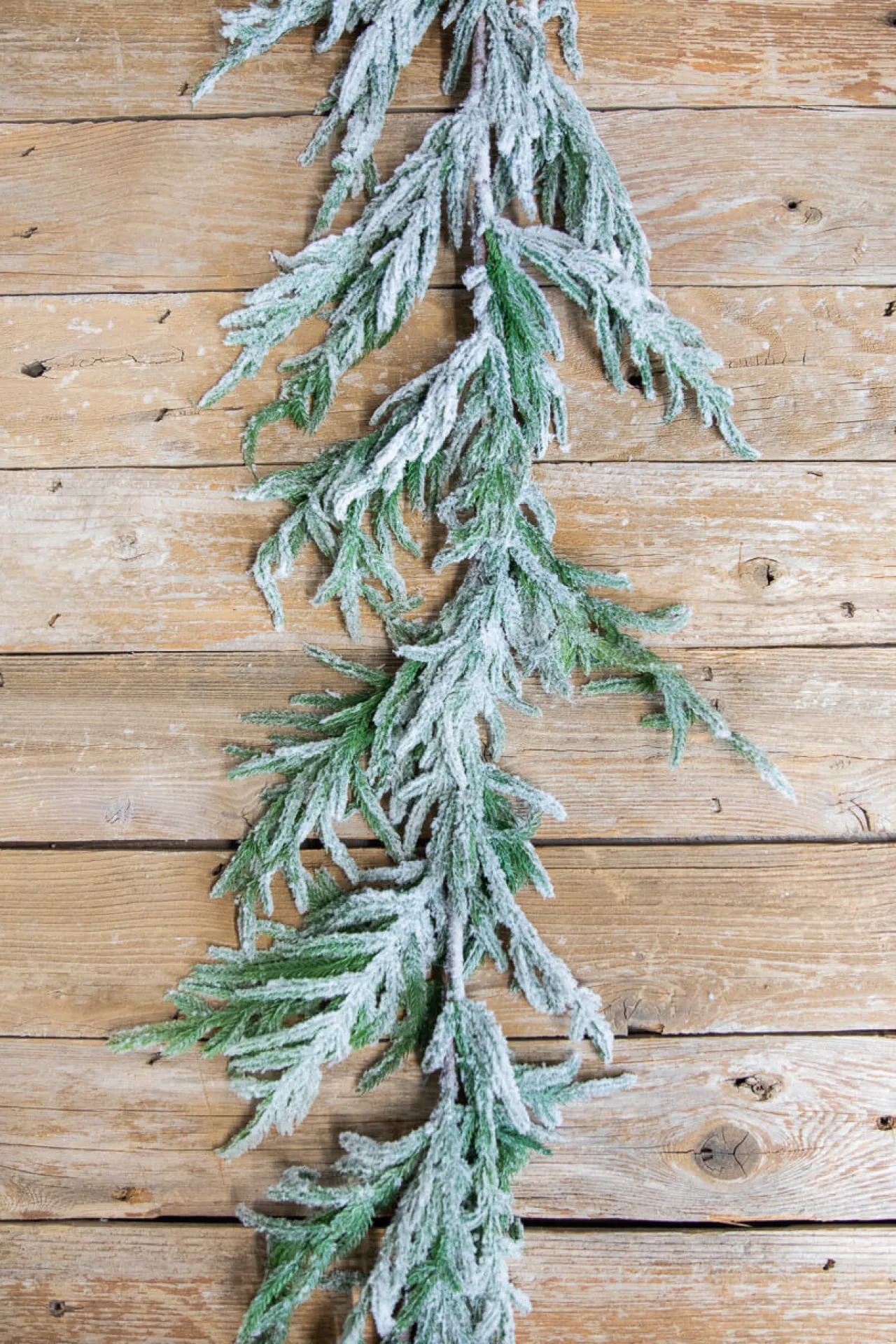 Sale Decorator's Warehouse 60” Real-Touch Flocked Norfolk Garland