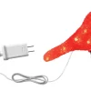 New Decorator's Warehouse 6" Red Christmas Cardinal With Clipped Feet - 10 Lights