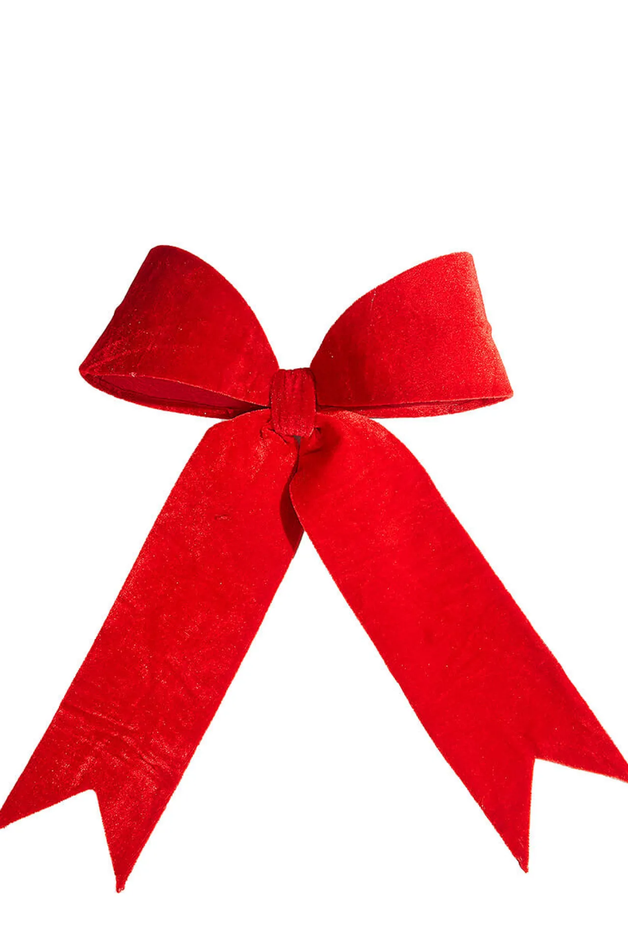 Outlet Decorator's Warehouse 16.5” Red Polyester Clip Bow