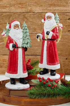 Clearance Decorator's Warehouse 13” Resin African-American Santa