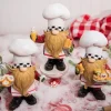 Hot Decorator's Warehouse 8.5" Resin Chef Gnome Figurine