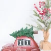 Hot Decorator's Warehouse 11.5” Resin Countdown Calendar Holiday Truck With Christmas Tree