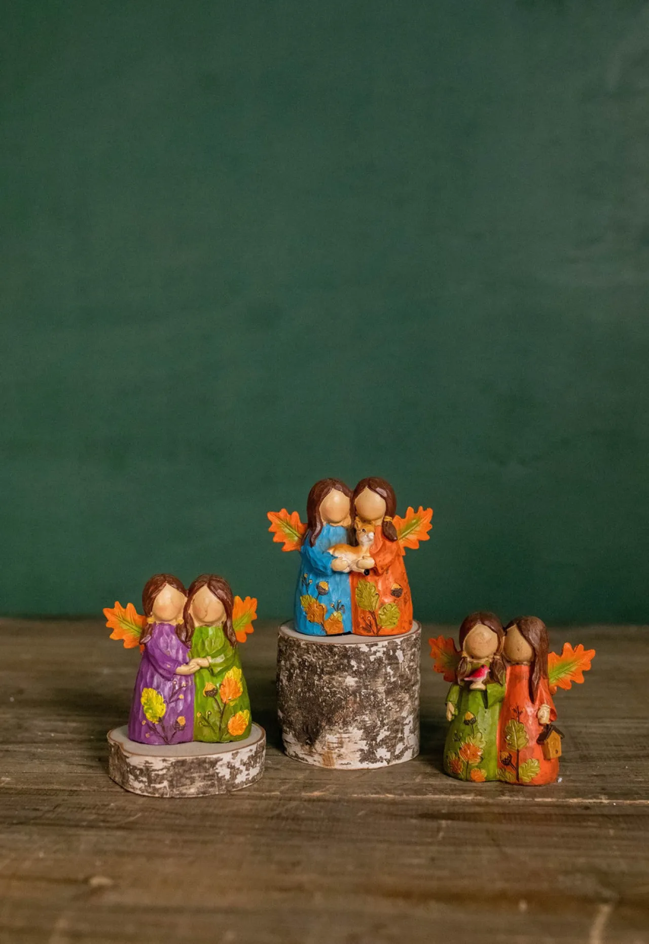 Outlet Decorator's Warehouse 3" Resin Forest Angel Friends