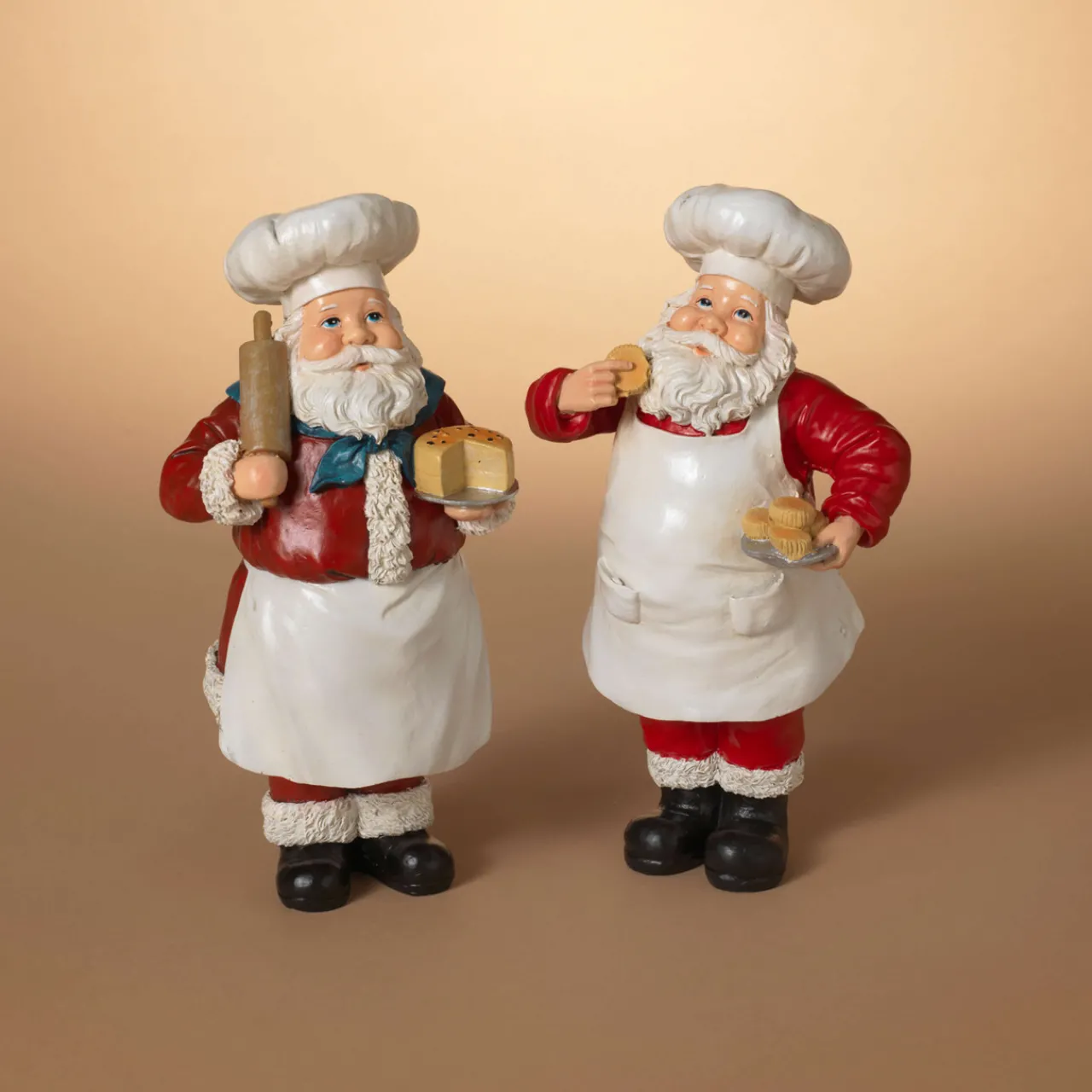 Sale Decorator's Warehouse 12" Resin Holiday Chef Santa