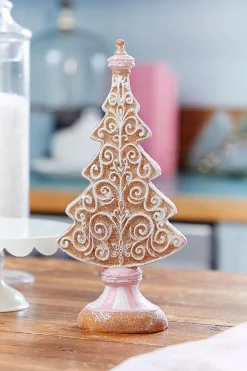 Decorator's Warehouse 11" Resin Icing Gingerbread Tree
