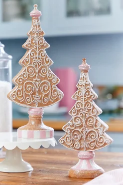 Decorator's Warehouse 11" Resin Icing Gingerbread Tree