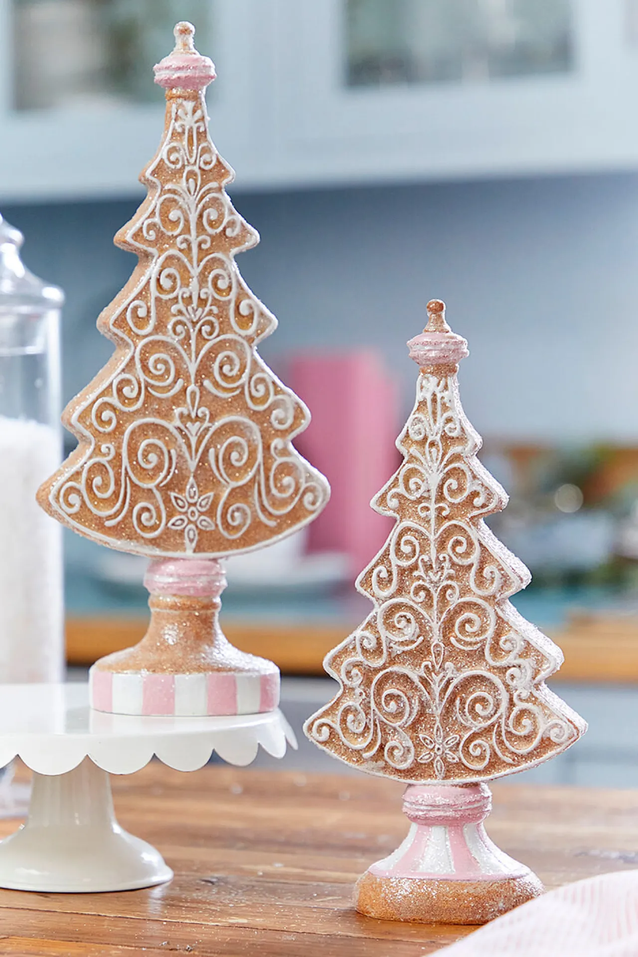 Decorator's Warehouse 11" Resin Icing Gingerbread Tree