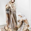 Clearance Decorator's Warehouse 7-16" Resin Renaissance Holy Family - Set Of 3