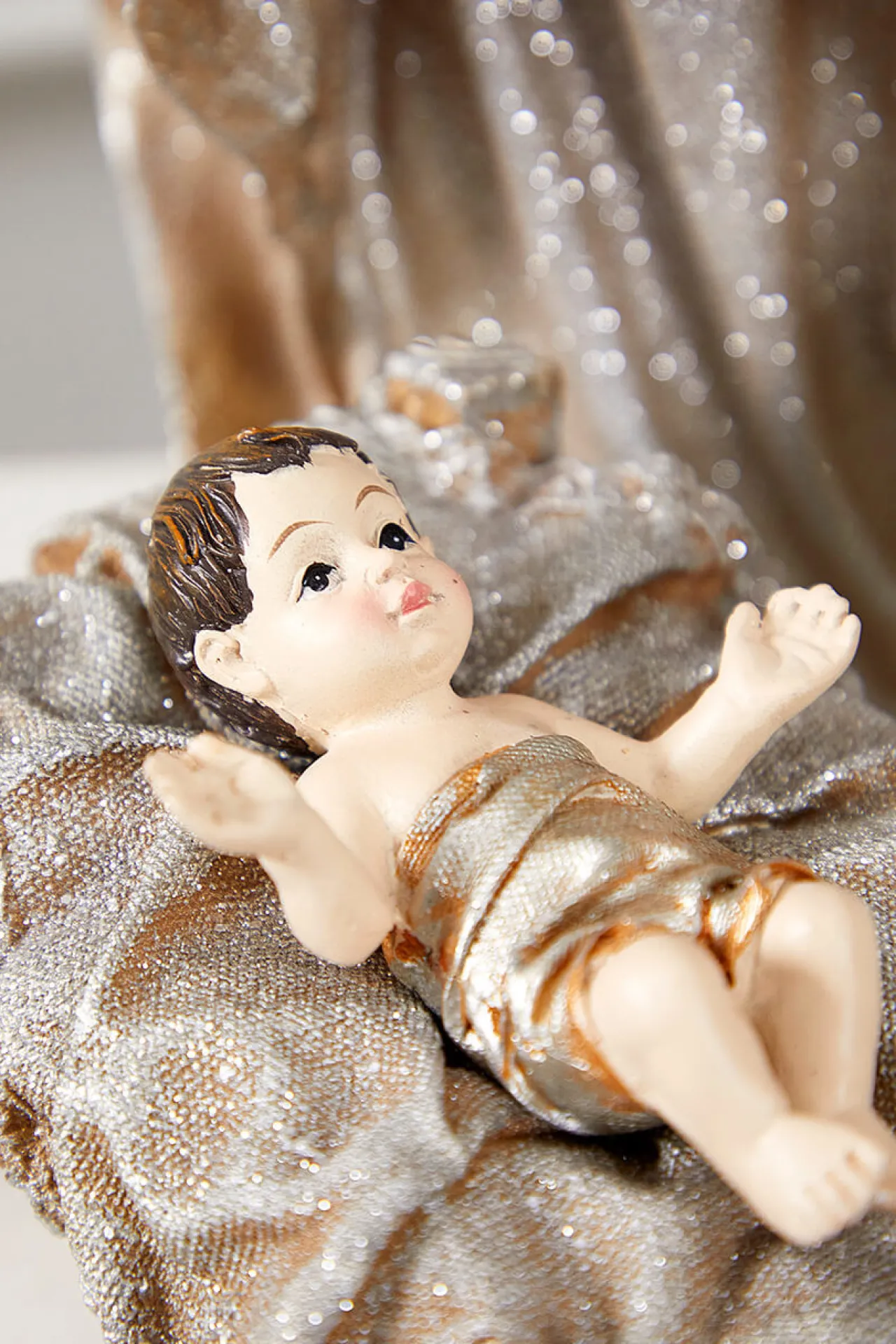 Clearance Decorator's Warehouse 7-16" Resin Renaissance Holy Family - Set Of 3
