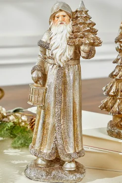 Online Decorator's Warehouse 12.25” Resin Rustic Santa