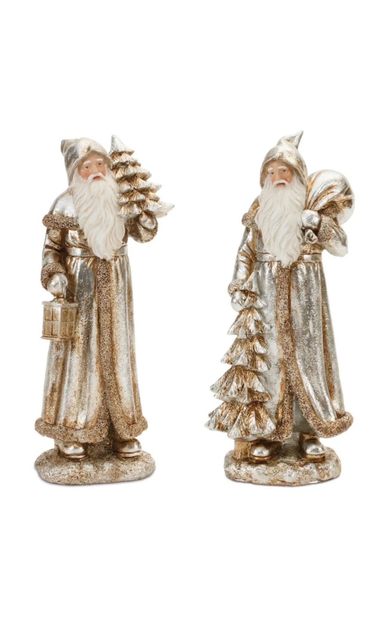 Online Decorator's Warehouse 12.25” Resin Rustic Santa
