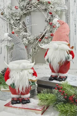 Online Decorator's Warehouse 13” Resin Santa Gnome Figurine