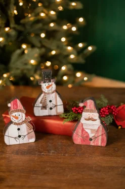 Clearance Decorator's Warehouse 6" Santa/Snowman Decoration