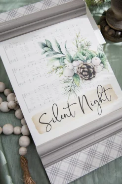Discount Decorator's Warehouse 15” Silent Night Wood Sign