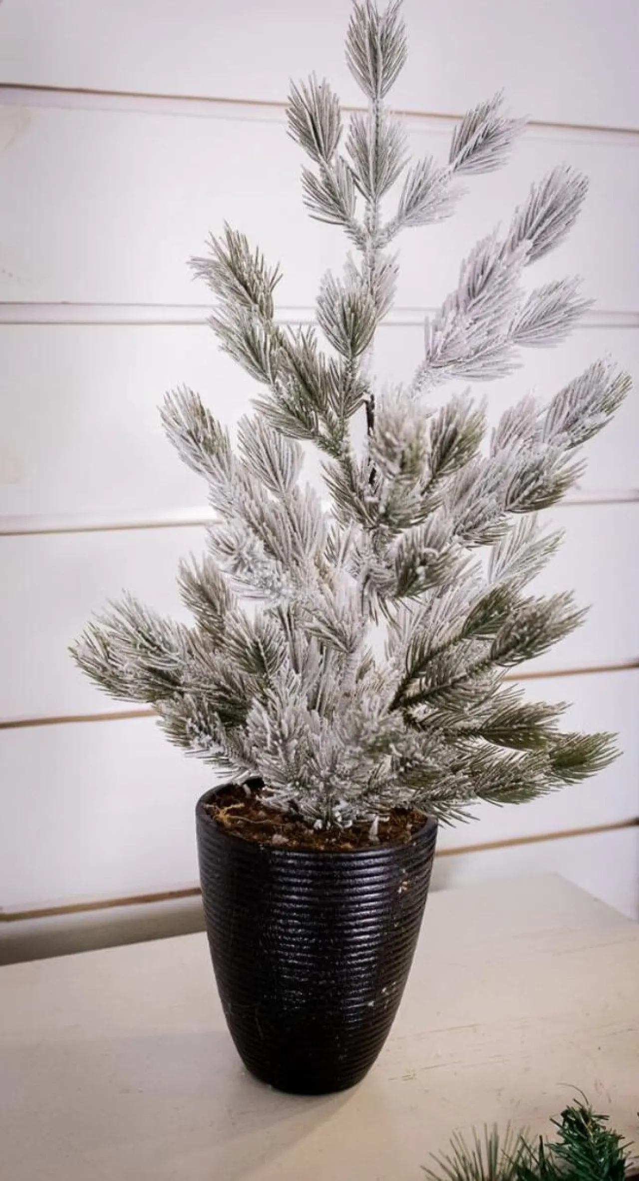 Sale Decorator's Warehouse 24" Snow Tree In Black Container