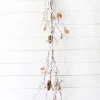 Best Decorator's Warehouse 48" Snow W/Glitter Winter Chalet Garland - Natural/Frost