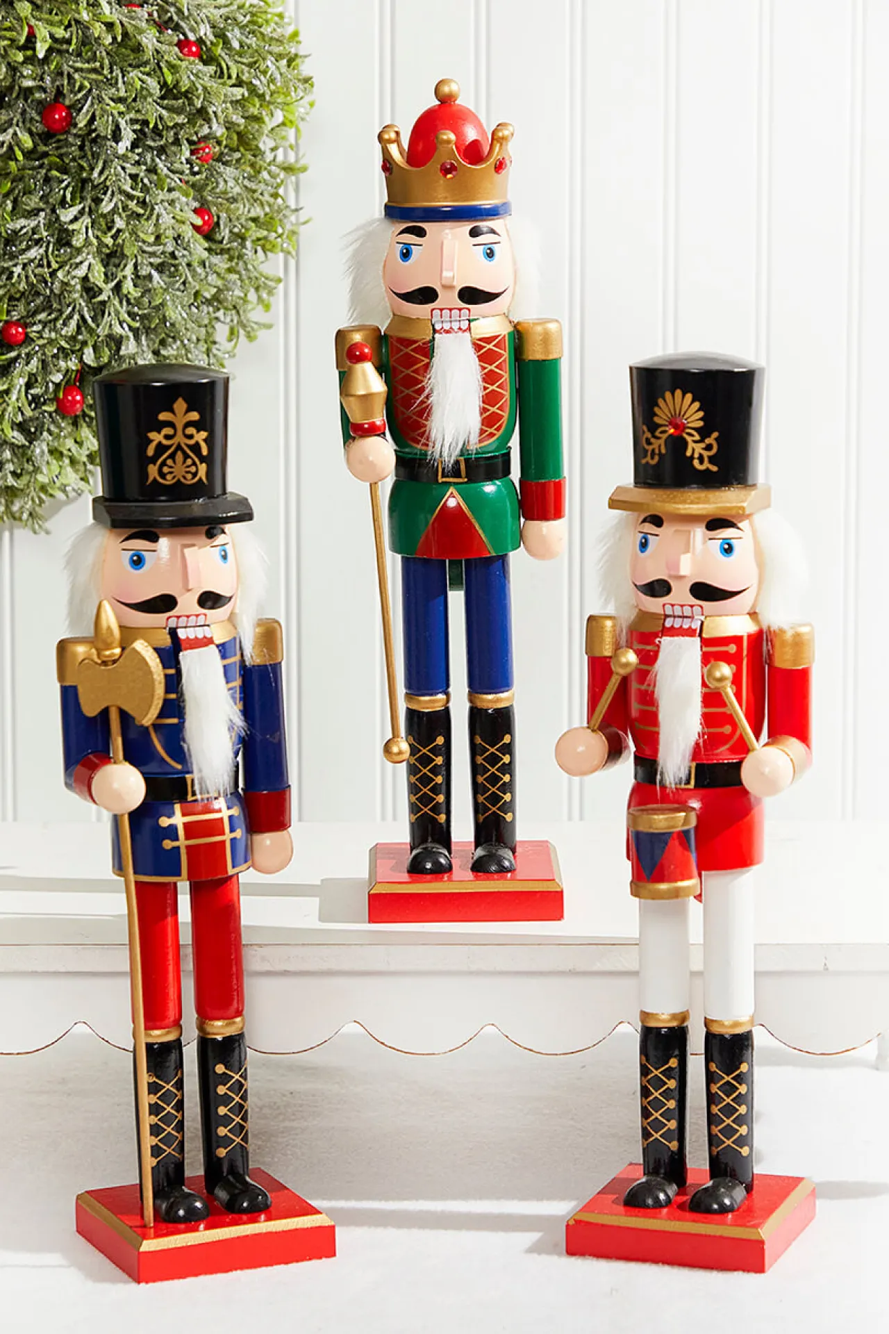 Best Decorator's Warehouse 15" Traditional Nutcracker - 3 Assorted