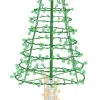 Sale Decorator's Warehouse 5' Twinkling Starry Alpine Tree - Green/Warm White 310 Lights