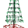 Outlet Decorator's Warehouse 4' Twinkling Tree Topiary With 150 Lights C5 & G12 - Green /Red