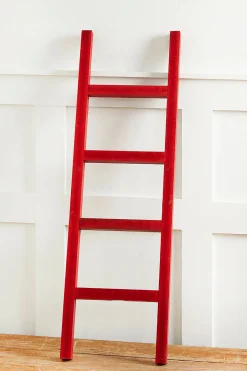 Online Decorator's Warehouse 32" Wood Antique Christmas Ladder
