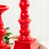 Sale Decorator's Warehouse 14" Wood/Metal Candle Stand