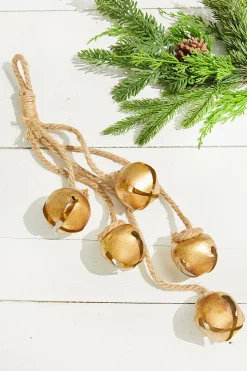 Hot Decorator's Warehouse 20" X 2.5" Metal Bells Ornament