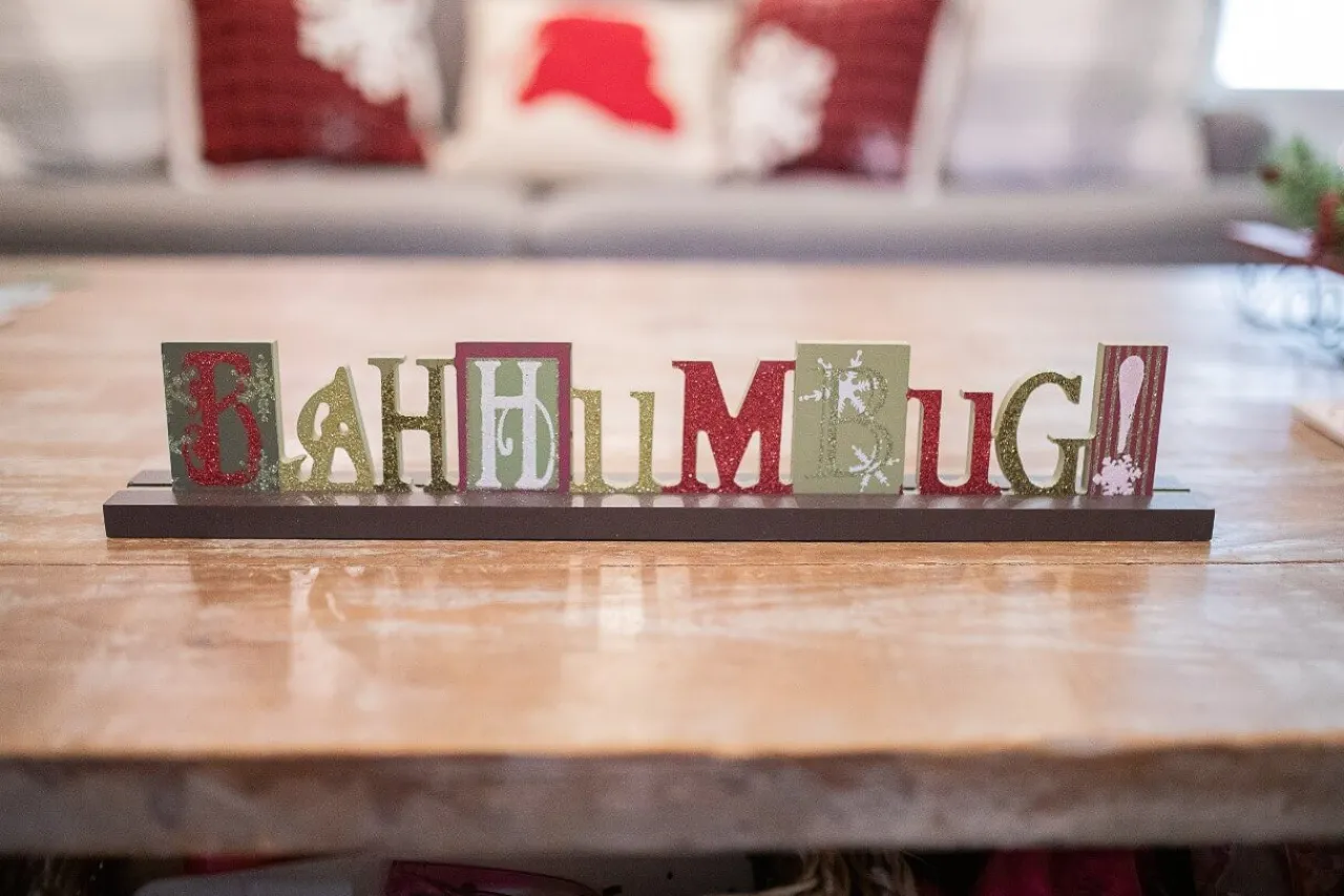 Best Decorator's Warehouse Bah Humbug Cutout