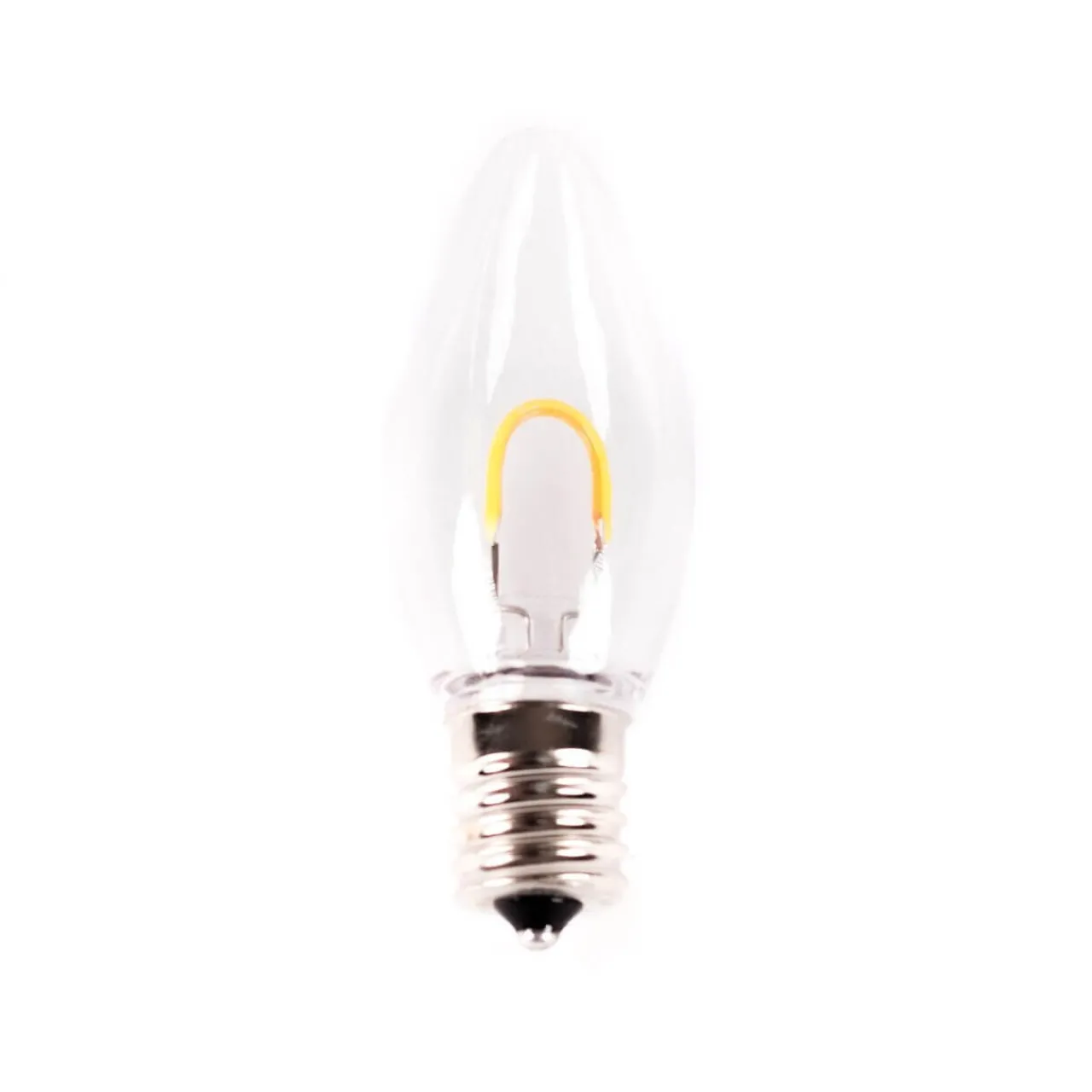 New Decorator's Warehouse C9 Filament Bulb (25 Bulbs/box) - Pure White