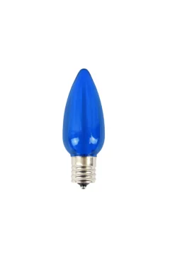 Clearance Decorator's Warehouse C9 LED Minleon Legacy Bulbs (25 Bulbs/box) - Smooth, Blue