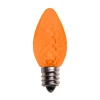 Hot Decorator's Warehouse C7 Platinum Elite LED SMD Bulbs (25 Bulbs/bag) - Faceted, Orange