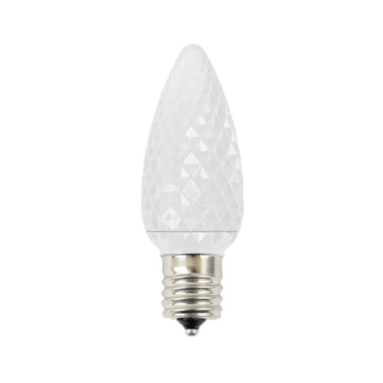 New Decorator's Warehouse C9 Platinum Elite LED SMD Bulb (25 Bulbs/bag) - Faceted, Cool White