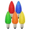 Discount Decorator's Warehouse C9 Platinum Elite LED SMD Bulb (25 Bulbs/bag) - Faceted, Multi