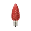 Outlet Decorator's Warehouse C9 Platinum Elite LED SMD Bulb (25 Bulbs/bag) - Faceted, Red