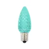 Best Decorator's Warehouse C9 Platinum Elite LED SMD Bulb (25 Bulbs/bag) - Faceted, Teal