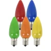 Clearance Decorator's Warehouse C9 Platinum Elite LED SMD Bulb (25 Bulbs/bag) - Frosted, Multi