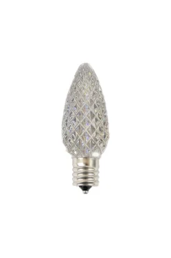 Best Decorator's Warehouse C9 Wonderful LED SMD Bulb (25 Bulbs/bag) - Faceted, Warm White