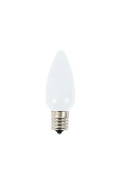 Best Decorator's Warehouse C9 Wonderful LED SMD Bulb (25 Bulbs/bag) - Frosted, Cool White