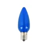 Hot Decorator's Warehouse C9 Wonderful LED SMD Bulb (25 Bulbs/bag) - Smooth, Blue