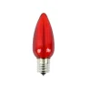 Outlet Decorator's Warehouse C9 Wonderful LED SMD Bulb (25 Bulbs/bag) - Smooth, Red