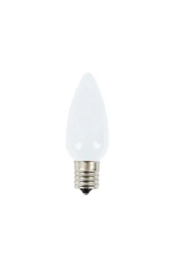 Discount Decorator's Warehouse C9 Wonderful LED SMD Bulb (25 Bulbs/bag) - Frosted, Pure White