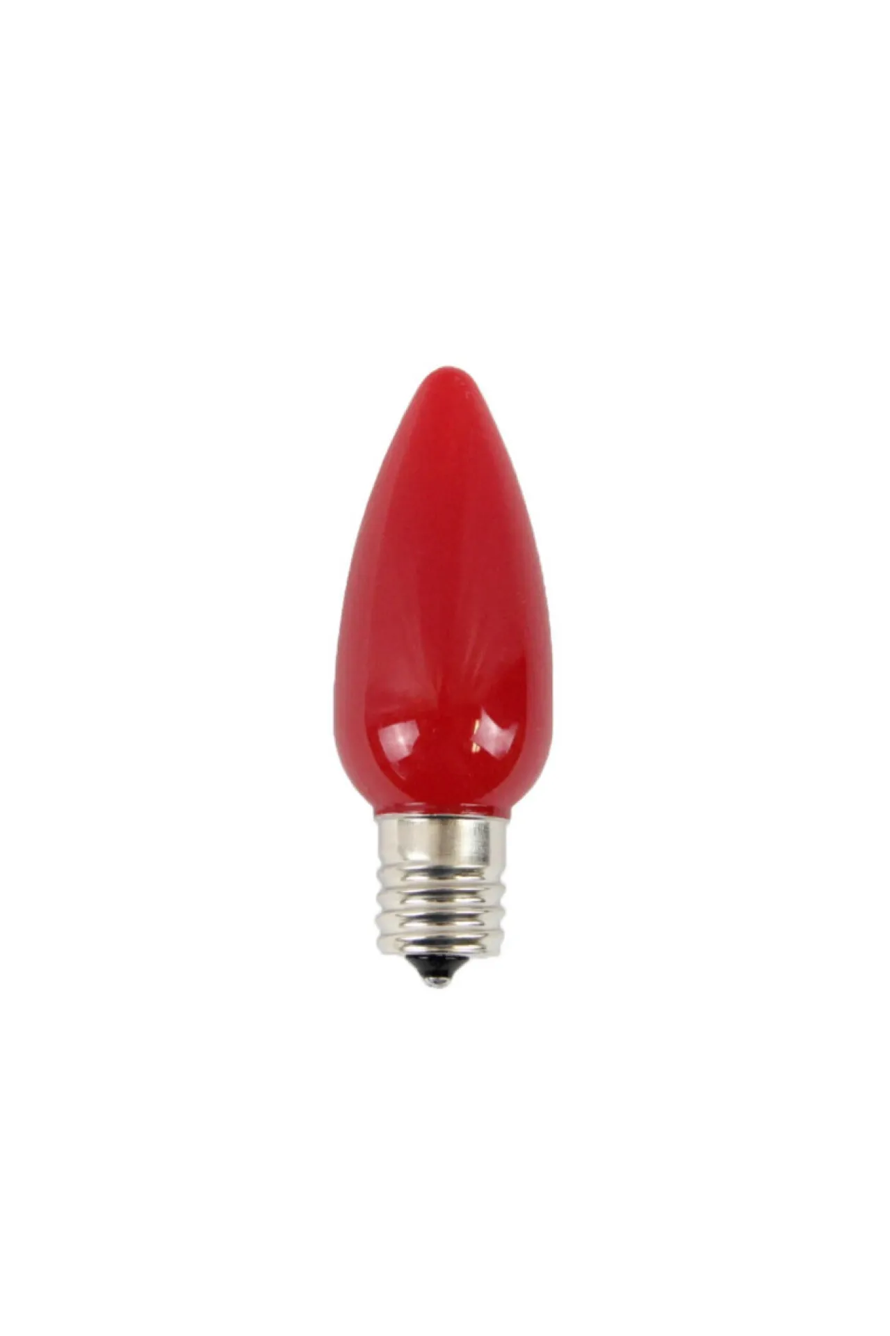 Outlet Decorator's Warehouse C9 Wonderful LED SMD Bulb (25 Bulbs/bag) - Frosted, Red