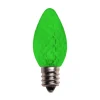 Sale Decorator's Warehouse C7 Wonderful LED SMD Bulbs (25 Bulbs/bag) - Faceted, Green
