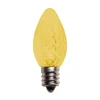 Hot Decorator's Warehouse C7 Wonderful LED SMD Bulbs (25 Bulbs/bag) - Faceted, Yellow
