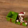 Clearance Decorator's Warehouse Dog Gift Box Holiday Accent