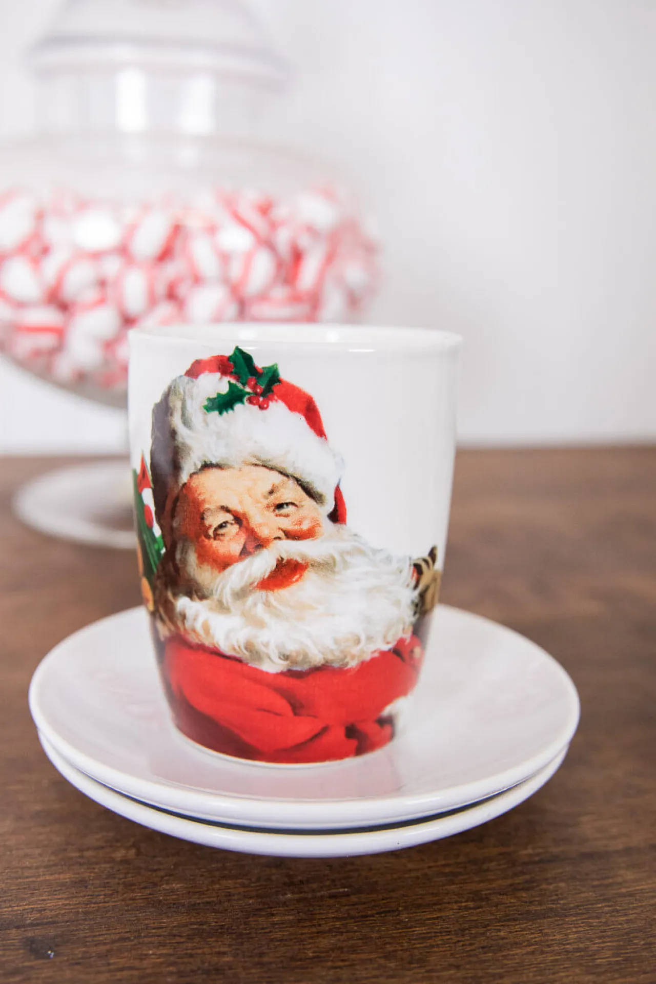 Clearance Decorator's Warehouse Dolomite Coca-Cola Santa Mug