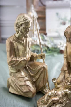 Online Decorator's Warehouse Elegant Nativity Set - 3 Pieces