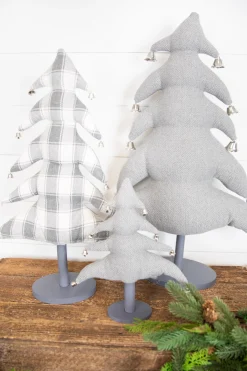 Best Decorator's Warehouse Fabric Christmas Tree - Set Of 3
