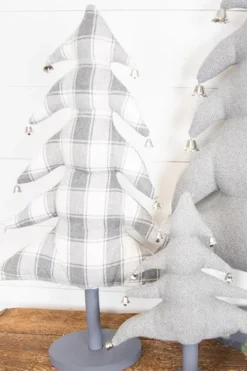 Best Decorator's Warehouse Fabric Christmas Tree - Set Of 3