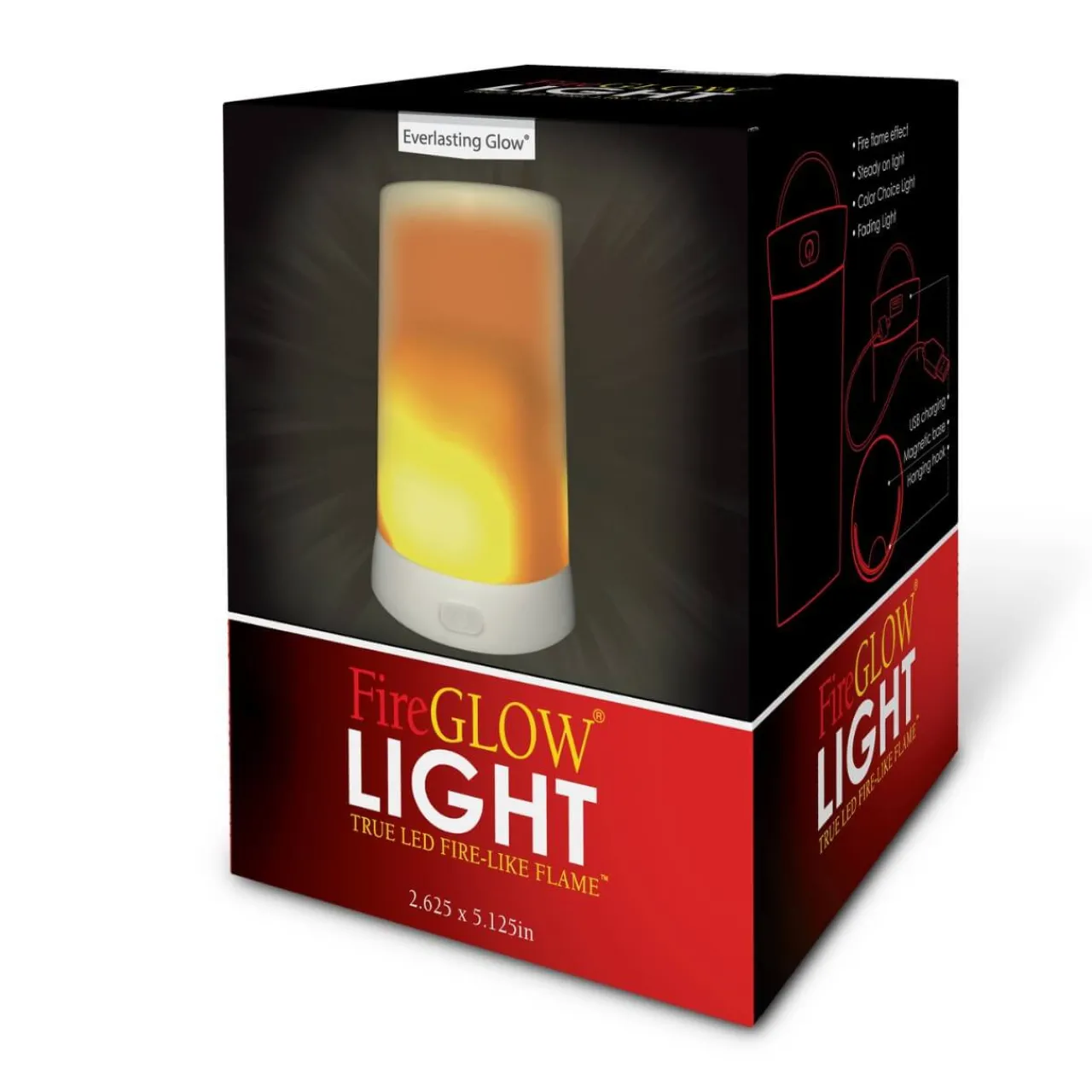 Online Decorator's Warehouse Fire LED Glow Light